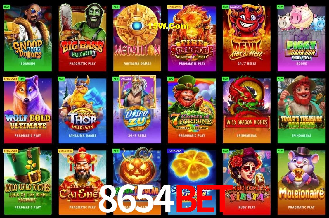 Game Providers 8654Bet